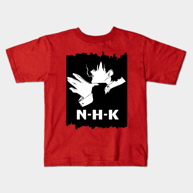 Welcome To The NHK Kids T-Shirt by SaverioOste